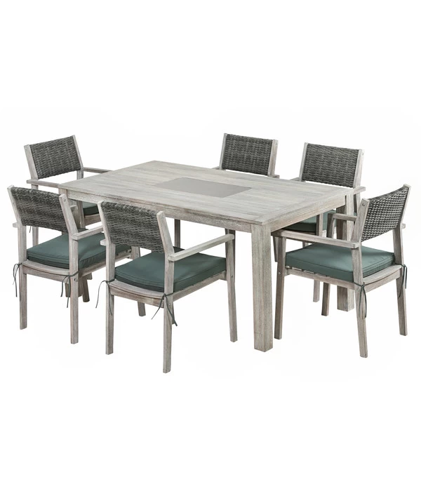 Dehner Tisch Stockholm, Ca. B170/H76/T92,5 Cm 4 Dehner Tisch Stockholm, Ca. B170/H76/T92,5 Cm – Bild 2