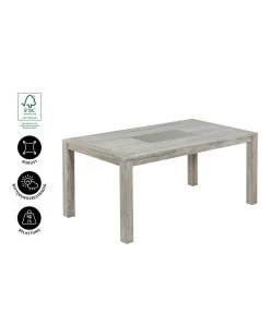 Dehner Tisch Stockholm, Ca. B170/H76/T92,5 Cm 14 Dehner Tisch Stockholm, Ca. B170/H76/T92,5 Cm -Garten Im Freien 6714695 WE IG 001 TischStockholm