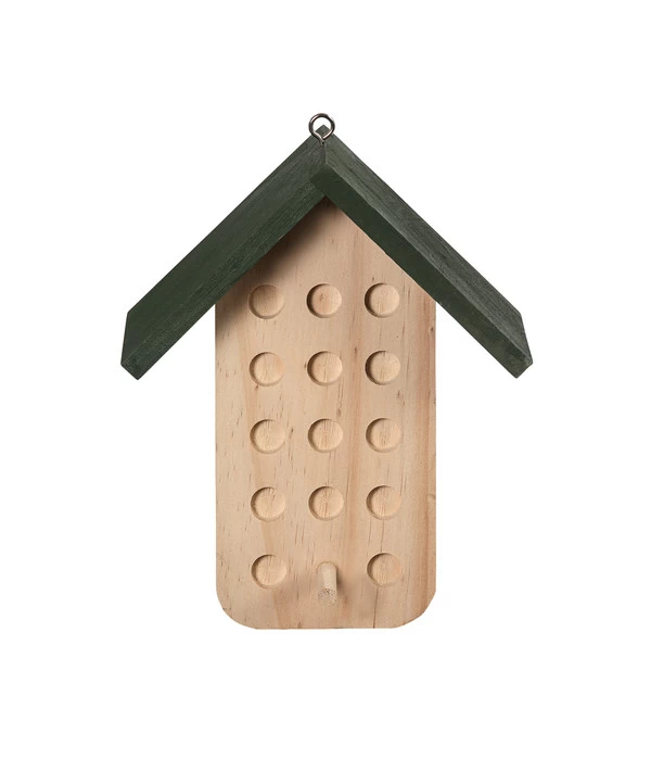 Dehner Natura Futterhaus + Streichmesser Für Erdnuss-Aufstrich 4 Dehner Natura Futterhaus + Streichmesser Für Erdnuss-Aufstrich – Bild 2