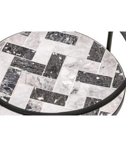 Dehner Mosaikbeistelltisch Letizia, Ca. Ø41/H74 Cm -Garten Im Freien 6732275 WE DE 001 BeistelltischLetiziaNEU