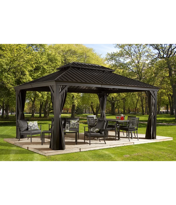 Sojag Vorhang-Set Messina 4 Sojag Vorhang-Set Messina – Bild 2