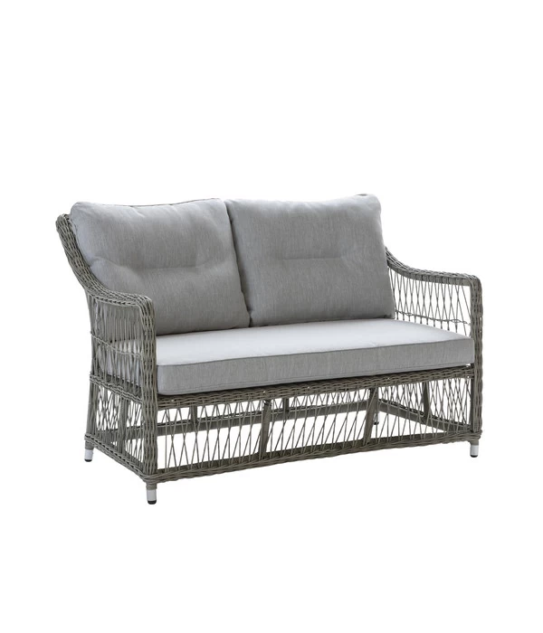 Dehner Geflechtlounge Santos, 4-teilig 4 Dehner Geflechtlounge Santos, 4-teilig – Bild 2