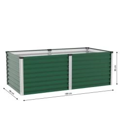 Vitavia Hochbeet Oslo, Seegras/alu 10 Vitavia Hochbeet Oslo, Seegras/alu -Garten Im Freien 6882658 WE BG 001 VitaviaHochbeetOsloNeu