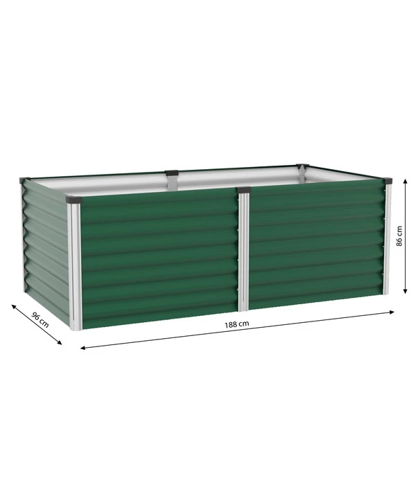 Vitavia Hochbeet Oslo, Seegras/alu 5 Vitavia Hochbeet Oslo, Seegras/alu – Bild 3