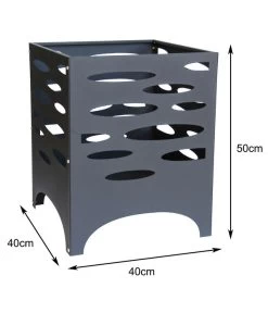 Dehner Feuerschale Huelva, Ca. B40/H50/T40 Cm -Garten Im Freien 6892343 WE DE 001 FeuerschaleHuelva