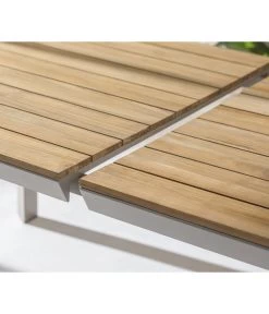 Dehner Holz-Ausziehtisch Cleveland, Ca. B160-240/H76/T101 Cm -Garten Im Freien 6895387 WE DE 003 AusziehtischClevelandWood