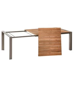 Dehner Holz-Ausziehtisch Cleveland, Ca. B160-240/H76/T101 Cm -Garten Im Freien 6895387 WE FS 003 AusziehtischClevelandGrauNEU
