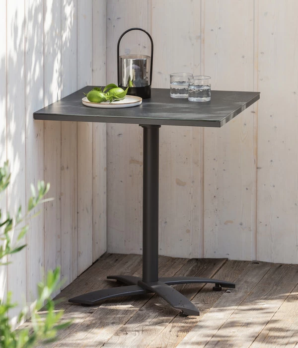 Dehner Klapptisch Riverside, Ca. B69,5/H75/T69,5 Cm 4 Dehner Klapptisch Riverside, Ca. B69,5/H75/T69,5 Cm – Bild 2