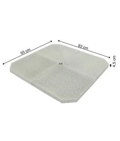 Dehner Schirmständer-Platte, 30 Kg 13 Dehner Schirmständer-Platte, 30 Kg -Garten Im Freien 6909261 WE DE 002 SchirmstaenderPlatte