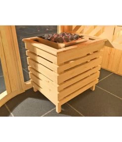 Weka Sauna Sara Mit Glastür Und Fenster, Inkl. Ofen -Garten Im Freien 6914329 WE DE 002 WekaSaunaSara