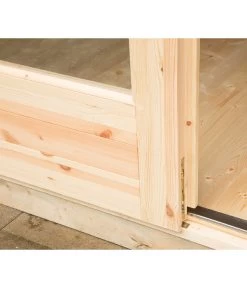 Wolff Finnhaus Gartenhaus Lappland 70-B XL, Inkl. Schlafboden, Ca. B580/H351/T670 Cm -Garten Im Freien 6931240 WE DE 008 FinnhausBBHLappland70B