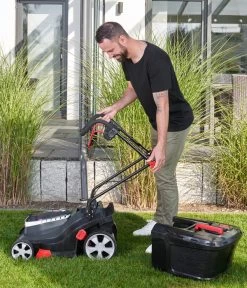 AL-KO Akku-Rasenmäher 3.82 LI Premium Inkl. 2 Akkus -Garten Im Freien 6942619 WE DE 007 AkkuRasenmaeherPremium