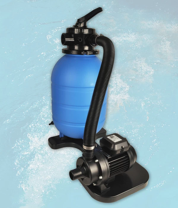 Weka Massivholzpool 595 Gr. 2, Ca. B650/H201/T490 Cm, Folie Blau – Bild 5