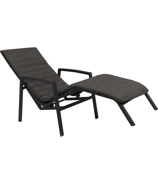 Tierra Outdoor Relaxliege Wave, Ca. B53/H95/T165 Cm 5 Tierra Outdoor Relaxliege Wave, Ca. B53/H95/T165 Cm – Bild 3