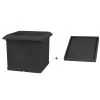 Farmet New Kunststoff-Topf, Quadratisch, Inkl. Untersetzer -Garten Im Freien 6964977 6965131 6965768 6967707 WE FS 001 FarmetKastenQuadratischUntersetzer