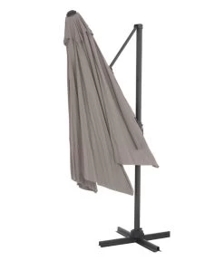 Siena Garden Ampelschirm California N+, Quadratisch, Ca. B250/T250 Cm -Garten Im Freien 6987945 WE FS 007 SienaGardenAmpelschirm250x250cmTaupe