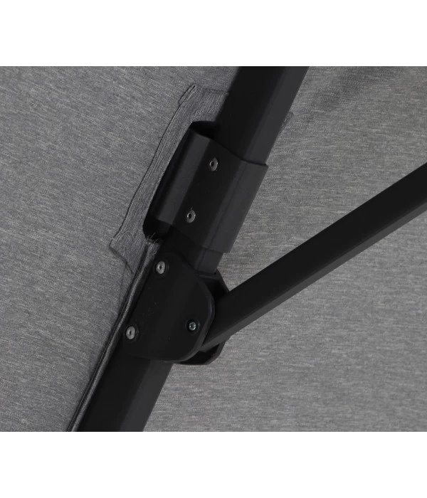 Siena Garden Ampelschirm Cirrus, Quadratisch, Ca. B350/T350 Cm 13 Siena Garden Ampelschirm Cirrus, Quadratisch, Ca. B350/T350 Cm – Bild 11