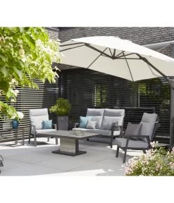 Siena Garden Ampelschirm Sunset N+, Quadratisch, Ca. B300/T300 Cm 23 Siena Garden Ampelschirm Sunset N+, Quadratisch, Ca. B300/T300 Cm -Garten Im Freien 6988075 WE MO 001 SienaGardenAmpelschirmSunsetN300x300cmGrau