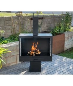 Westmann Gartenkamin, Ca. B41/H160/T90 Cm 14 Westmann Gartenkamin, Ca. B41/H160/T90 Cm -Garten Im Freien 6992309 WE MO 003 GrillkaminTerrassenofen