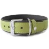 Das Lederband Hundehalsband Style Amsterdam Lime/Lava -Garten Im Freien M200008634 WE FS 001 DasLederbandHundehalsbandAmsterdamLimeundLava