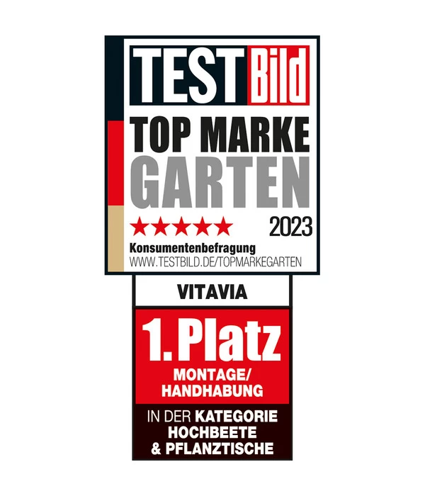 Vitavia Hochbeet Oslo, Seegras/alu 8 Vitavia Hochbeet Oslo, Seegras/alu – Bild 6